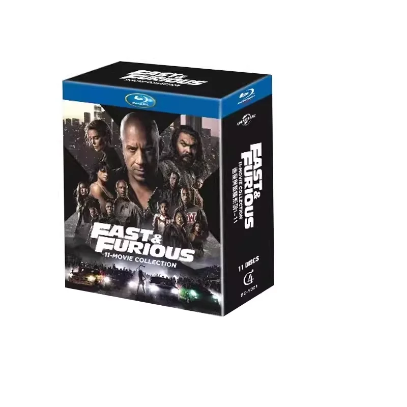 

BD Blu-ray: Набор из 11 фильмов ужасов и экшн-фильмов «Форсаж»
