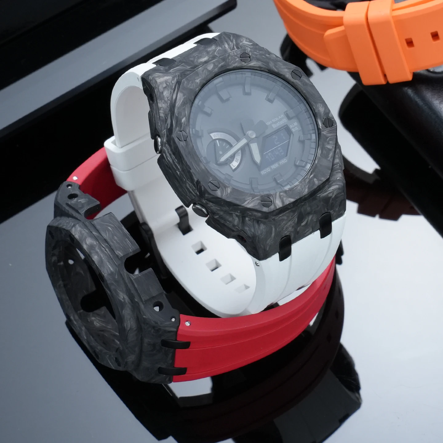 kit-de-modification-pour-casio-ga-2100-boitier-leger-en-fibre-de-carbone-bracelet-en-caoutchouc-souple-accessoires-pour-montres-ga2100-ga-2110-ga-b2100