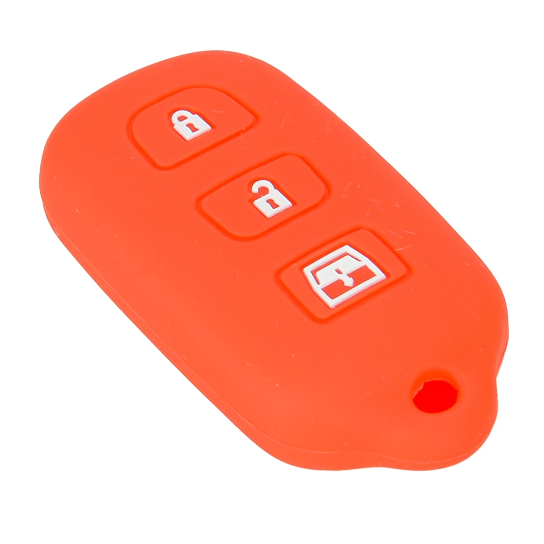 HYQ12BBX HYQ12BAN 3 Buttons Car Remote Key Cover Case Fob Fit for Toyota 4Runner Sequoia RAV4 Highlander 2004 Red Silicone