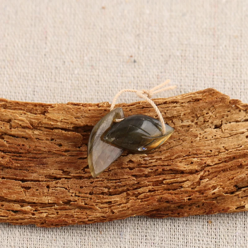 B&F Labradorite Earring Beads for Jewelry Making, Handmade Natural stones beads, Stones for jewelry Making Supplies