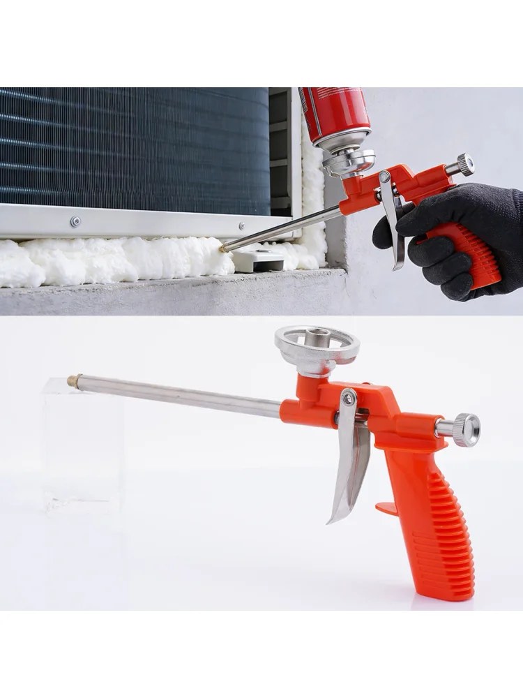 Foam Expanding Spray Gun Foaming Jet Glue Gun Metal Polyurethane Trigger Sprayer Pump Sealant Caulking Tool for House Renovation