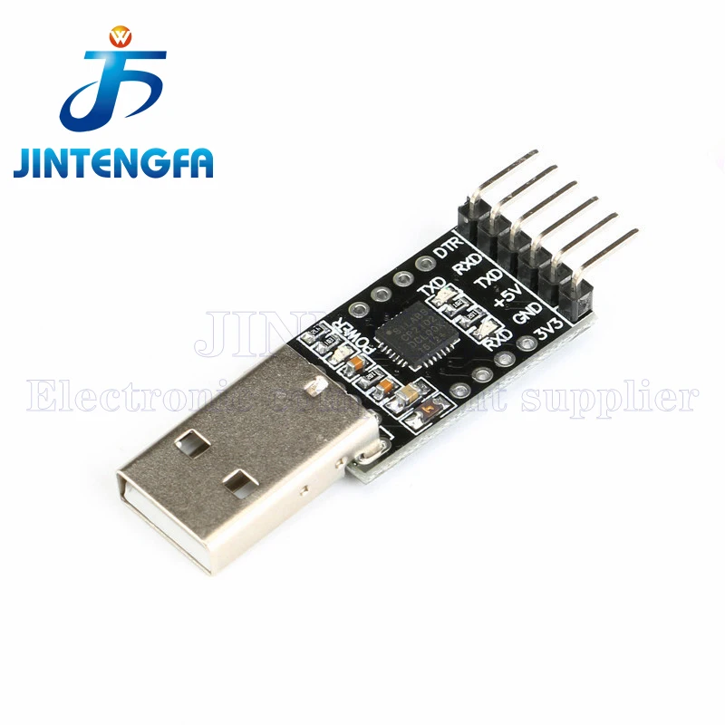 CP2102 USB 2.0 to TTL UART Module 6Pin Serial Converter STC Replace FT232 Adapter Module 3.3V/5V Power