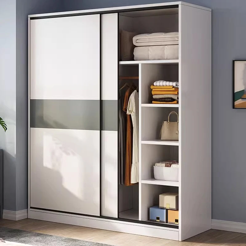 

Modern Luxury Wardrobes White Organizer Clothes Nordic Wardrobes Foldable Dressers Mueble Para Colgar Ropa Furniture Bedroom