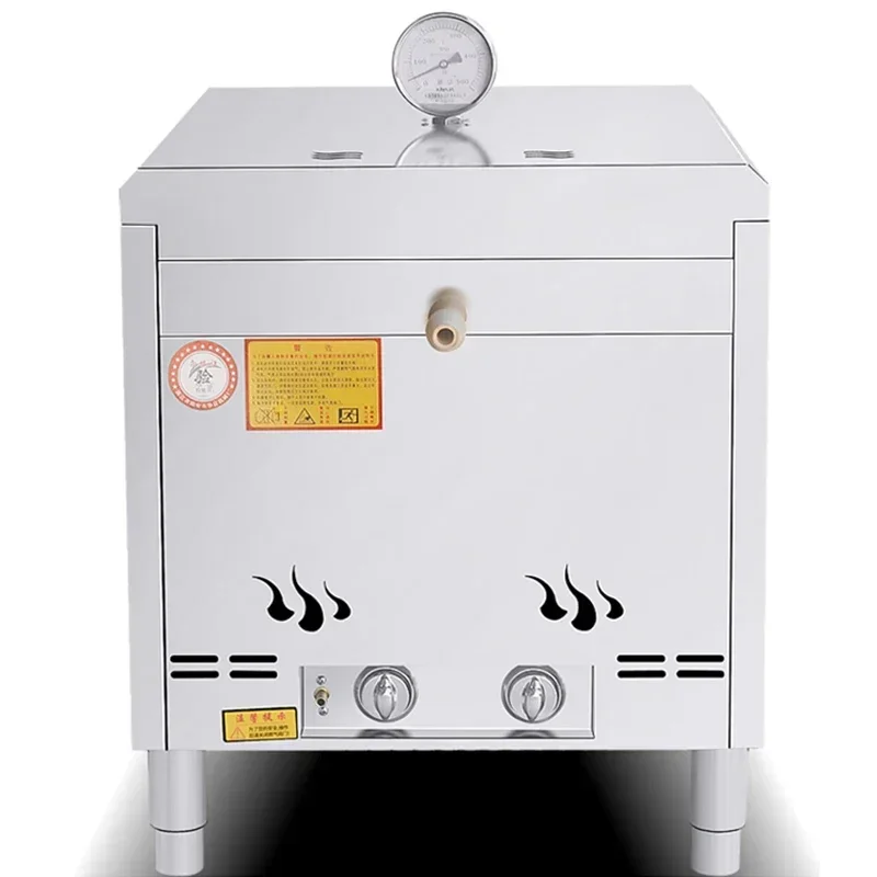 Household 220v Snacks Outdoor Freshly Baked Mobile Pizza Machine Commercial Stall Gas Oven Night Market Handmade Pizza Oven