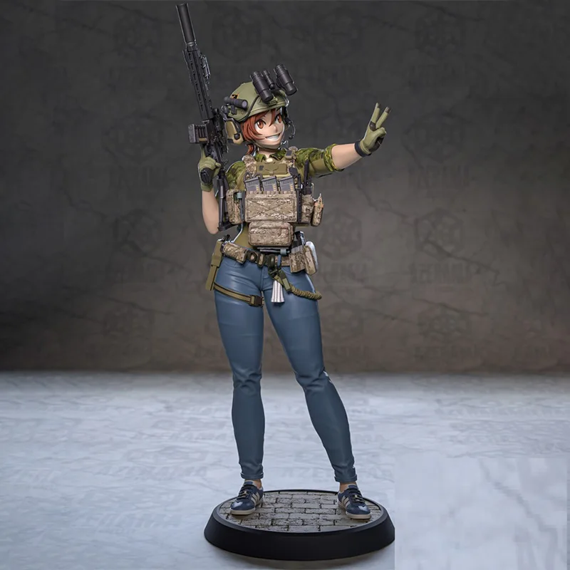 

LinDeekin D227 Индивидуальные 3D гаражные комплекты Неокрашенная фигурка GK Модели Белая смола Несобранные головоломки модели персонажей