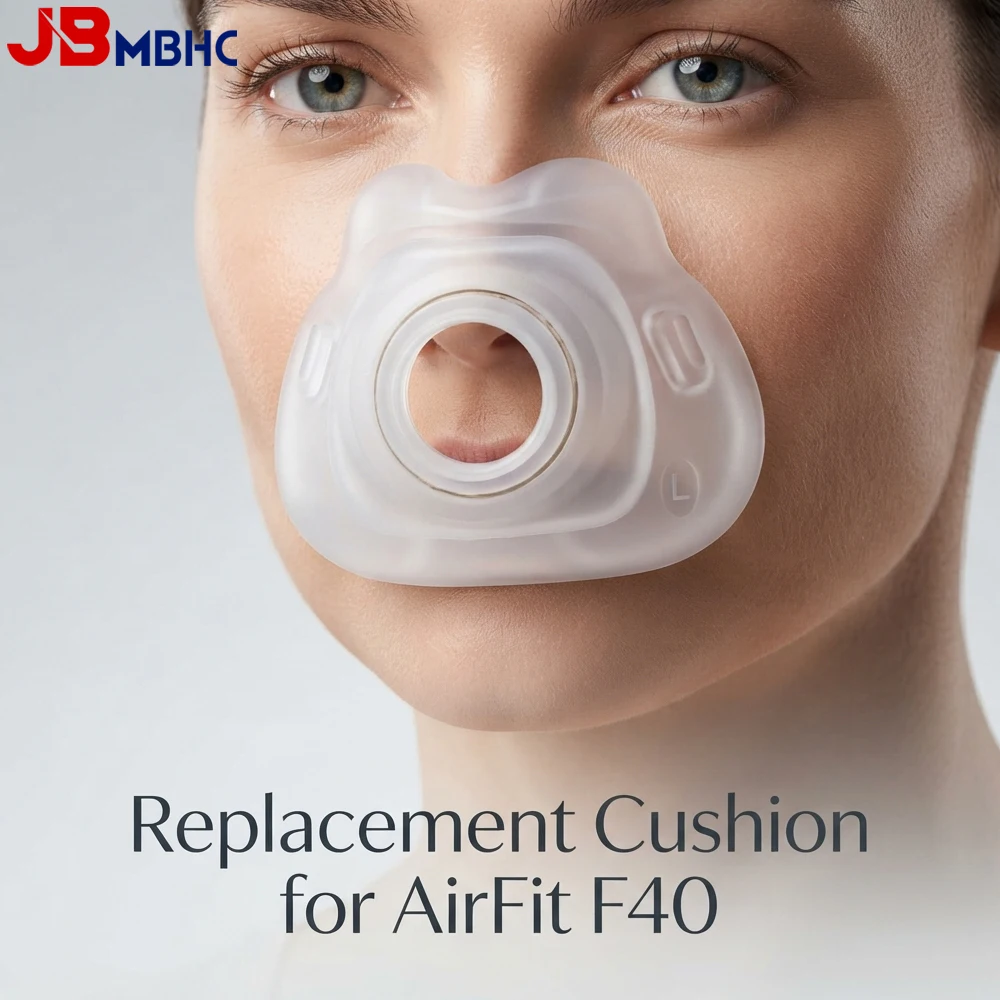CPAP Replacement Cushion Compatible with AirFit F40 Face Mask, Soft Silicone Cushion, Comfortable Flexible Durable for Daily Use