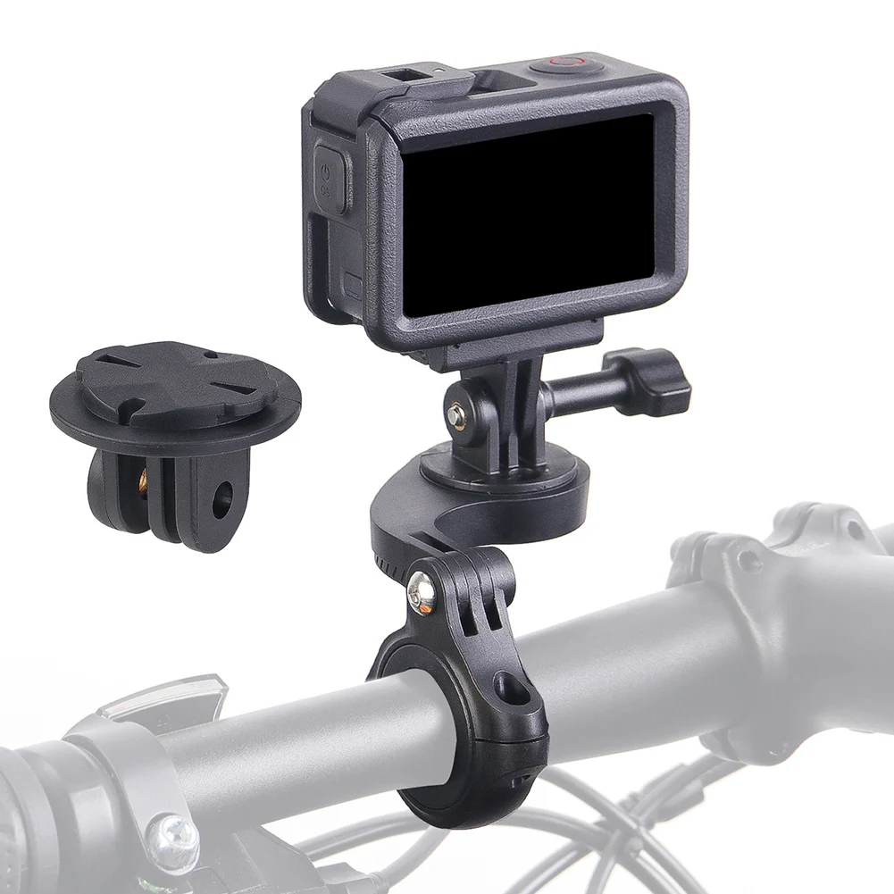 Bike Camera Holder Adapter Multifunctional Bicycle Camera Base Lightweight Bicycle Camera Light Mount for Motorbike Bicycle
