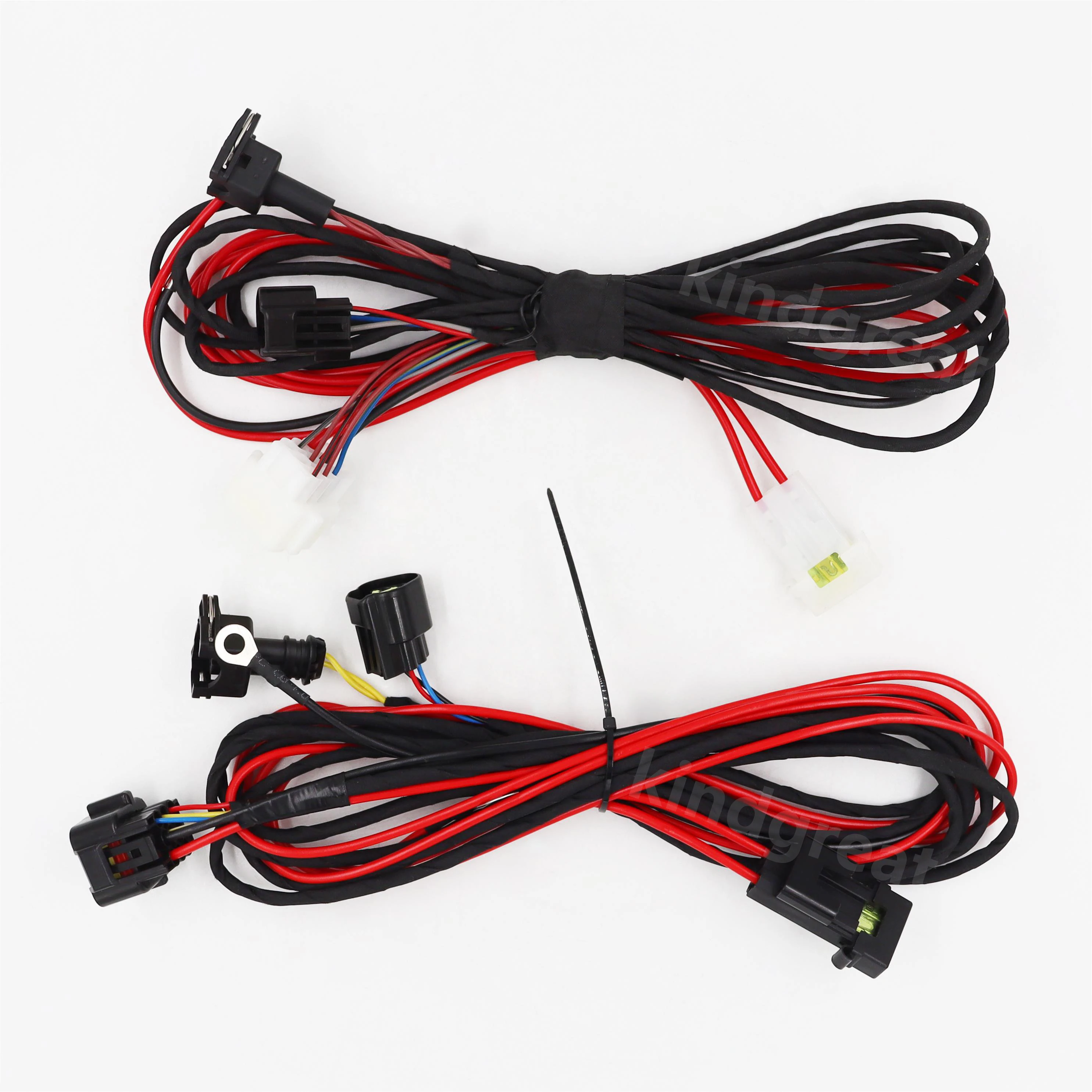 12V/24V For Chinese Air Diesel Parking Heater Similar Webasto Eberspacher 9-hole 7-wire Heater Harness Main Wire Harness