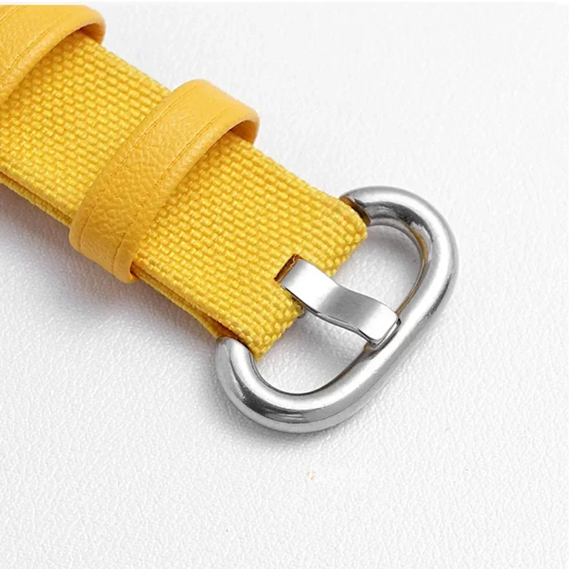 Original Strap for Xiaomi Mi Band 8 Bracelet Fashion Leather Replacement Wristband Miband 8 NFC Correa Mi Band 8 Canvas Straps