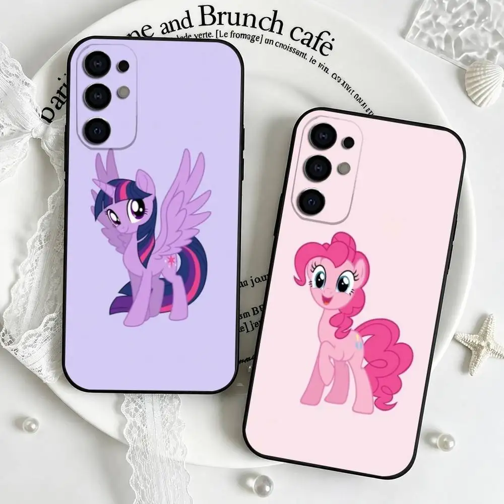 Top-selling My Little ponys-es Phone Case For Samsung S25,S24,S21,S22,S23,S30,Ultra,S20,Plus,Fe,Soft Silicone Black Cover