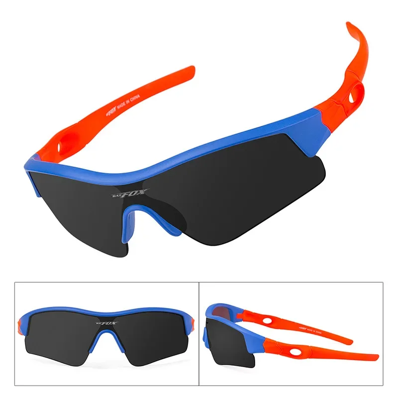 BATFOX Kids Sunglasses Glasses Cycling UV Outdoor Sports Windproof Mountain Bike Bicycle Riding Protection Goggles Eyewear