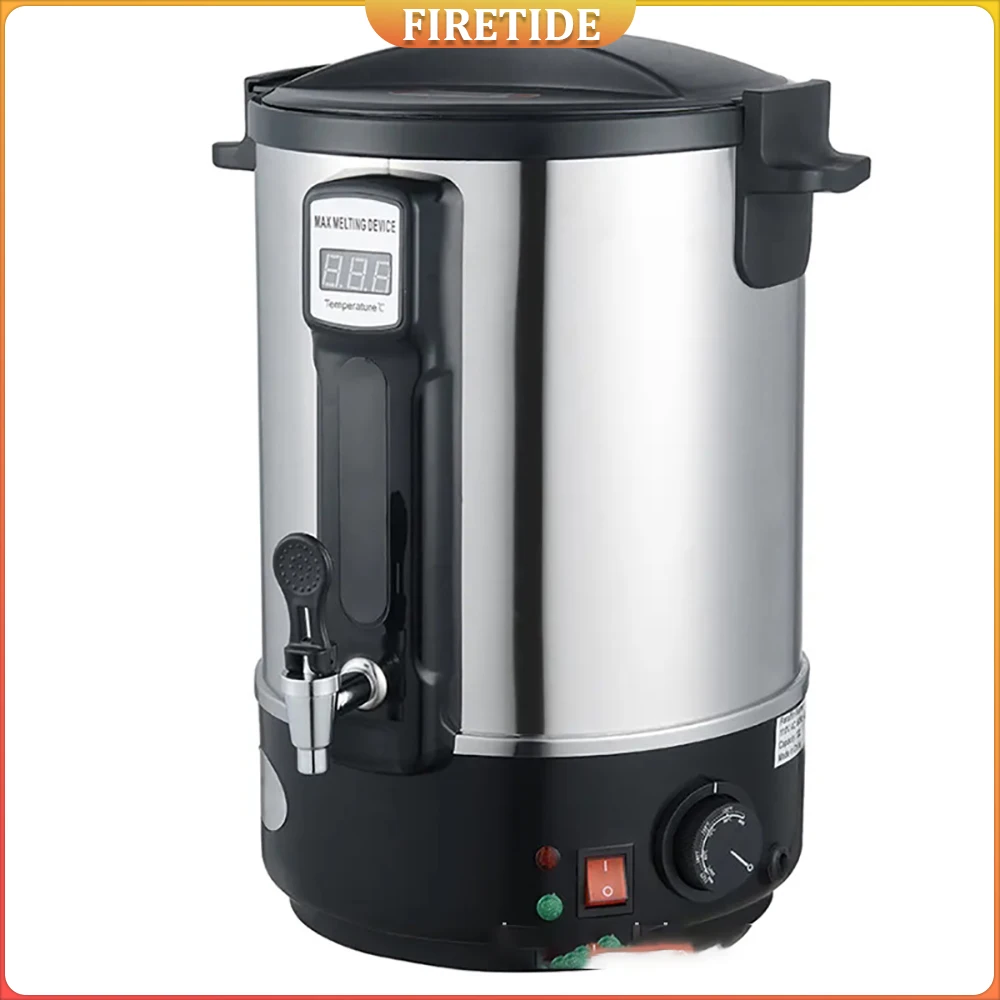 

110 В 220 В толкатель воска бытовой 8л/10л машина для плавления воскового мыла для изготовления свечей быстрый нагрев высокая эффективность