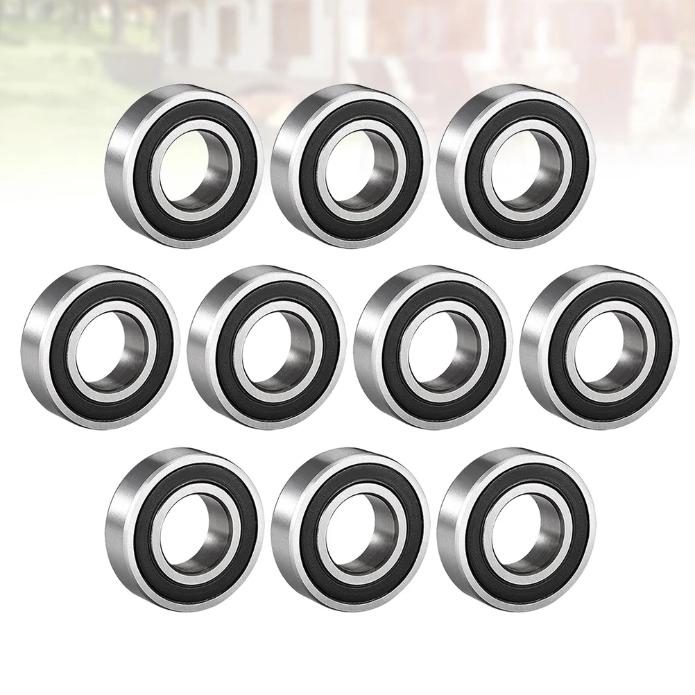 

10pcs Precision Stainless Steel Bearings Deep Groove Ball Bearing 6003RS Wheel Replacement High Speed Industrial Equipment