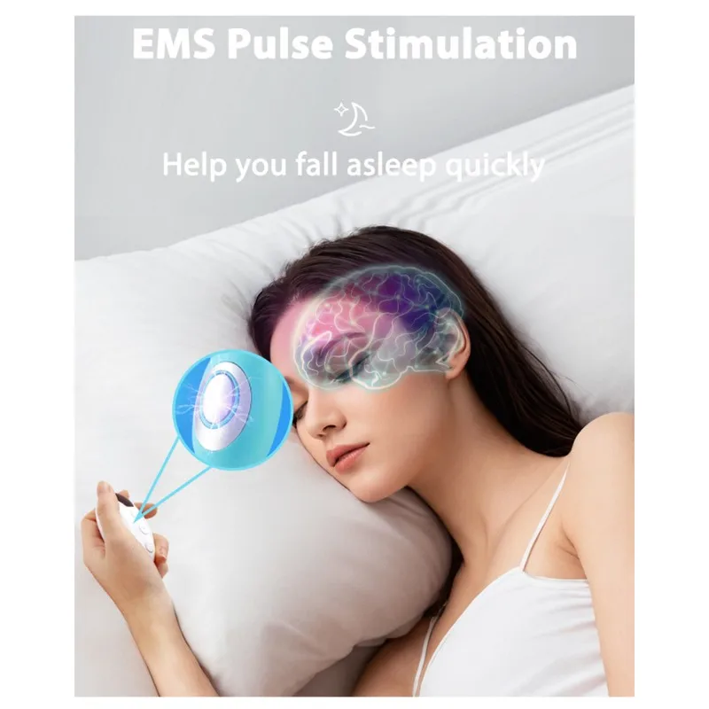 

ABMK Smart Sleep Aid Device Handheld Low-Frequency Pulse Microcurrent Therapy Unit For Anxiety And Insomnia