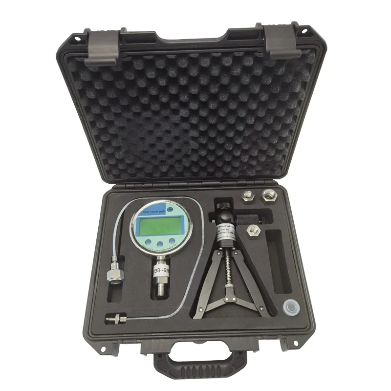 -95 ~ 4.0Mpa Handhold Operating  Vacuum Pump Air Pressure Calibrator Gauge Calibration