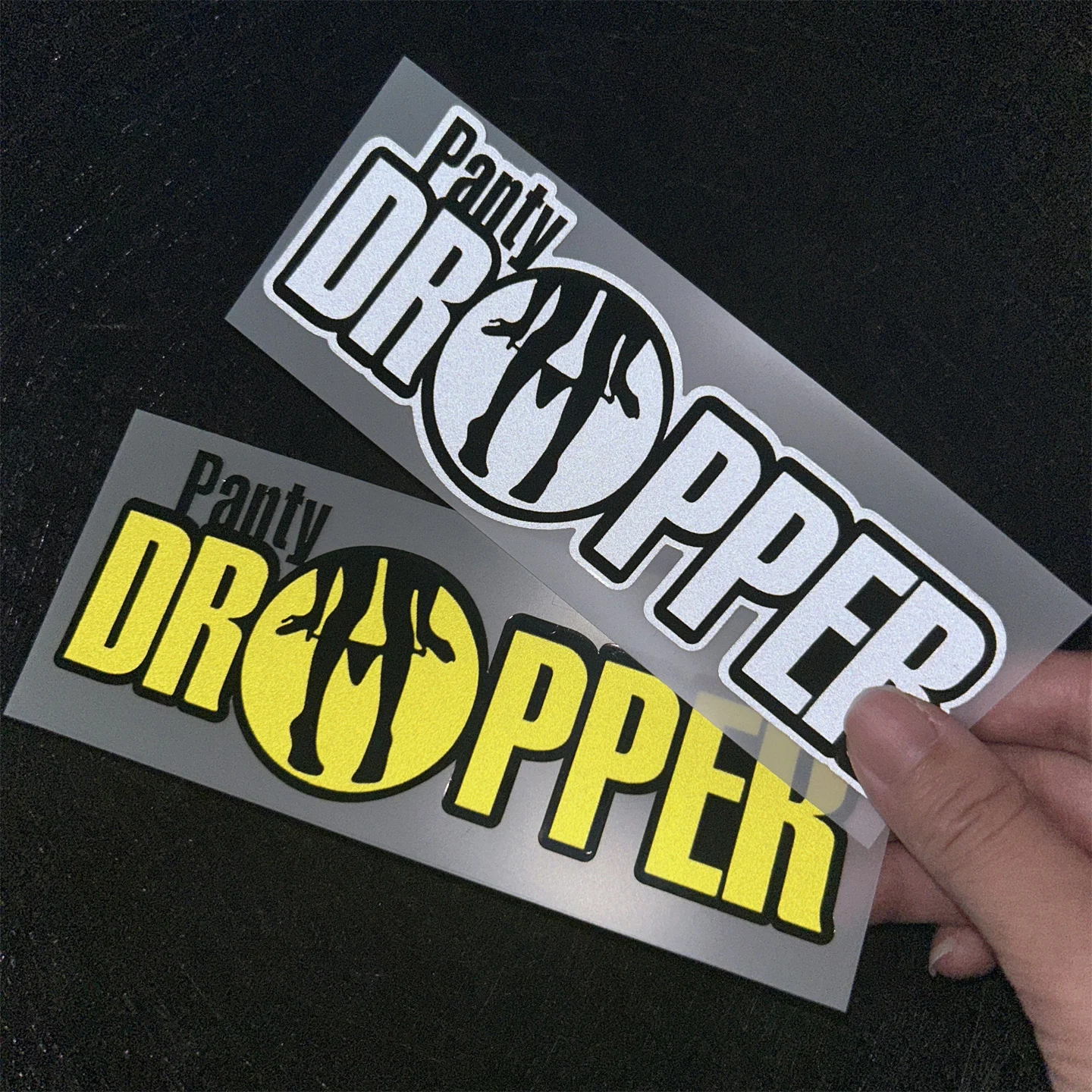 JDM Sexy Girl Reflective Vinyl Sticker Individualized Decal Accessories for Motorcycle Moto Fuel Tank Car Bumper Exterior Decor