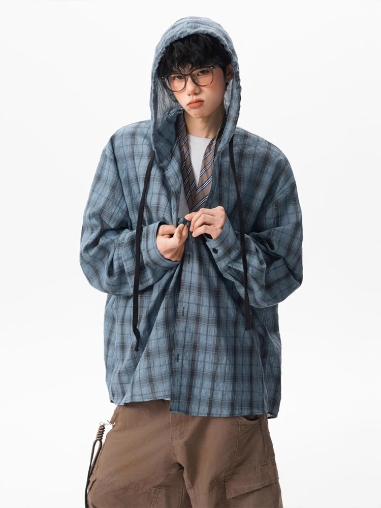 

Outdoor Lightweight Breathable Long Sve irt with Hood for Men And Women Summer New Sle Faionable Sun Protection Clot...
