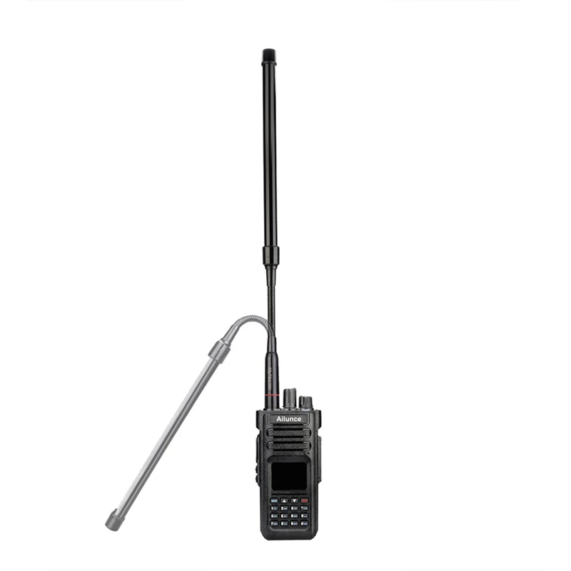 A81M New Retevis HA03 Foldable Antenna Bendable SMA-F Airsoft Game Walkie Talkie Antenna For Baofeng UV-5R BF888S Ailunce HD1