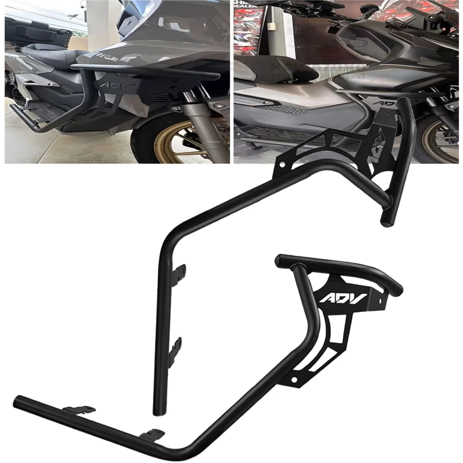 

For HONDA ADV160 2021-2024 Motorcycle Engine Guard Bumper Stunt Cage Fairing Protection Guard Protector Bumper Accessories