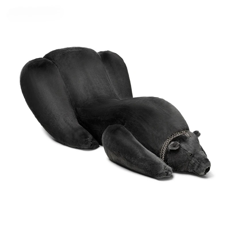 

Light Luxury American Single Sofa Chair Network Animal Shape Lounge Chair Designer Animal Lounge Recliner Living Room