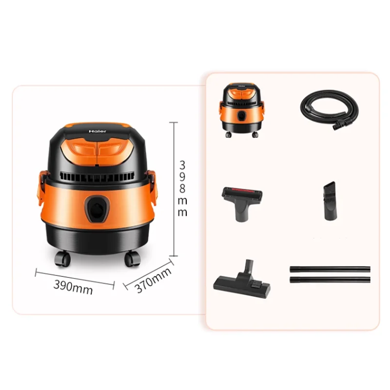 Household Vacuum Cleaners Multifuctional Wet Dry Vacuum Smart Design 18kpa Power Vacuum T615 110V/220V Large Suction Power