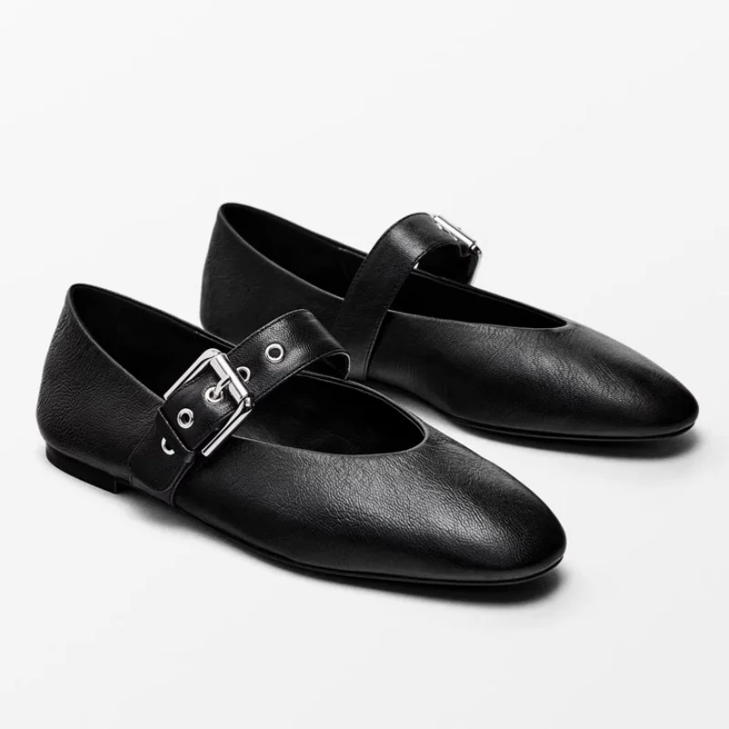 2025 Zapatos planos para Mujer, mocasines con punta estrecha y boca poco profunda, bailarinas, nuevos Zapatos De vestir Retro De leopardo para otoño, Zapatos De Mujer