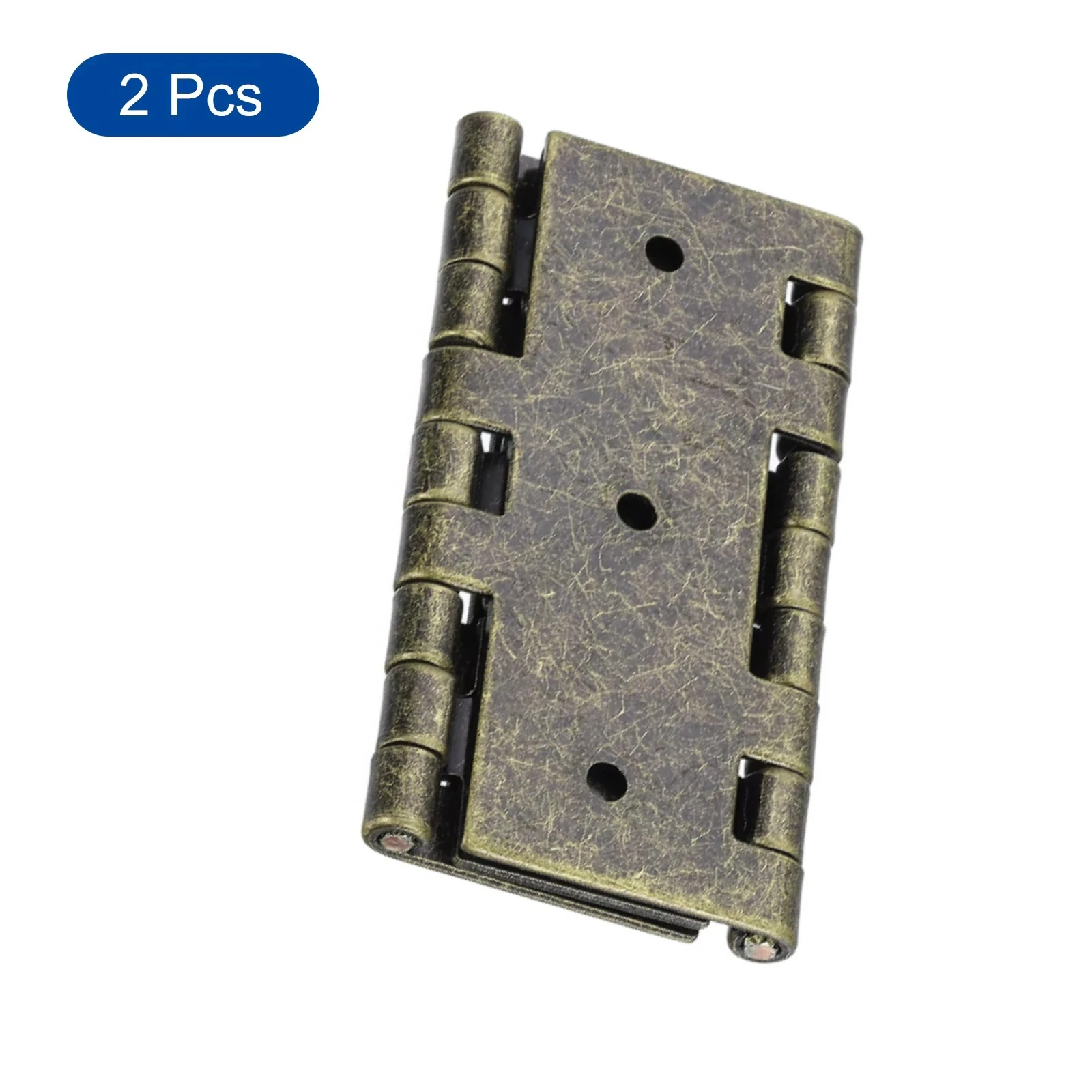 Folding Screen Double Swing Hinges 2 Pcs Double Acting Hinges Hardware Bedroom Door Fold Screen Hinge Room Divider Accessories