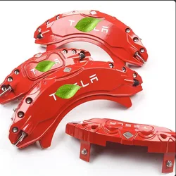 Caliper Covers for model 3 model Y car Caliper Covers,Wheel Hub Size Red Brake Caliper Covers-Model Y Accessories