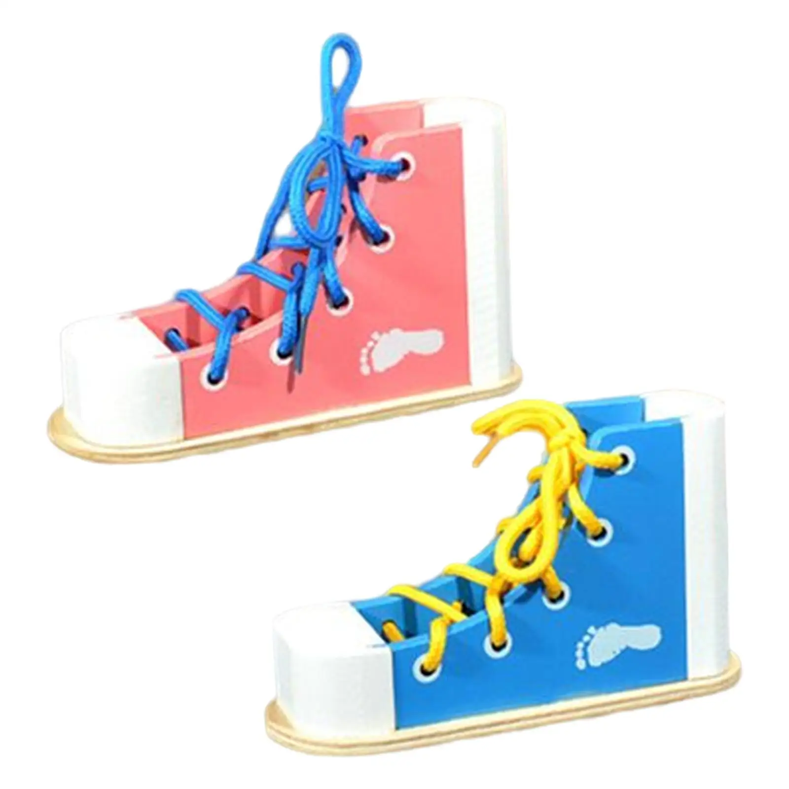 Lacing Shoe Toy for Children, Learning to Tie Laces with Ease