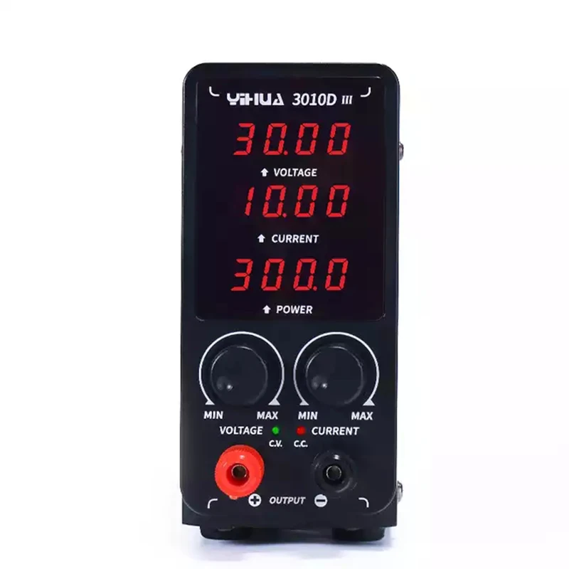 

YIHUA 3010D-III Switching DC Power Supply Adjustable Regulated 30V 10A 5A Single Output Digital DC Power Supply