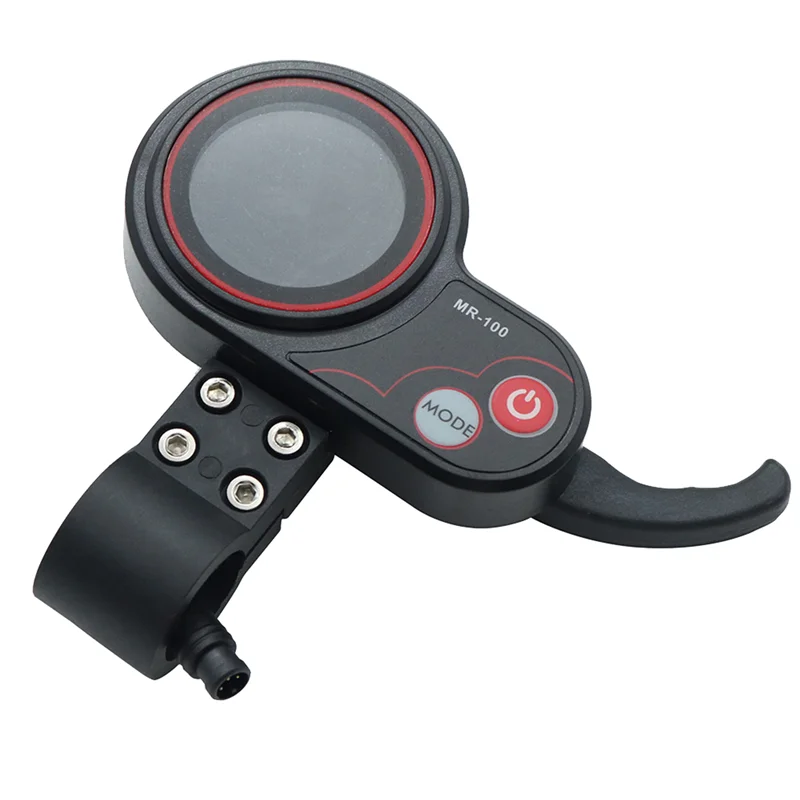 AA87 48 فولت 500 واط تحكم MR-100 شاشة الكريستال السائل متر لوحة القيادة + زر التبديل لاستبدال KUGOO M4 سكوتر كهربائي