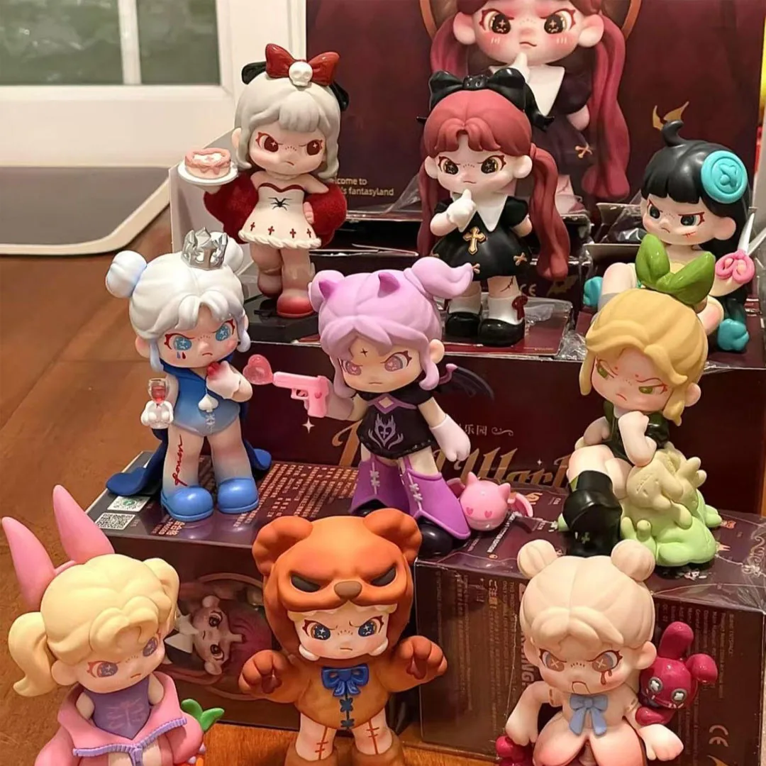 Miniso Ideal World Series Blind Box Anime Surprise Birthday Toy Gift Desktop Ornament Cute Action Figure