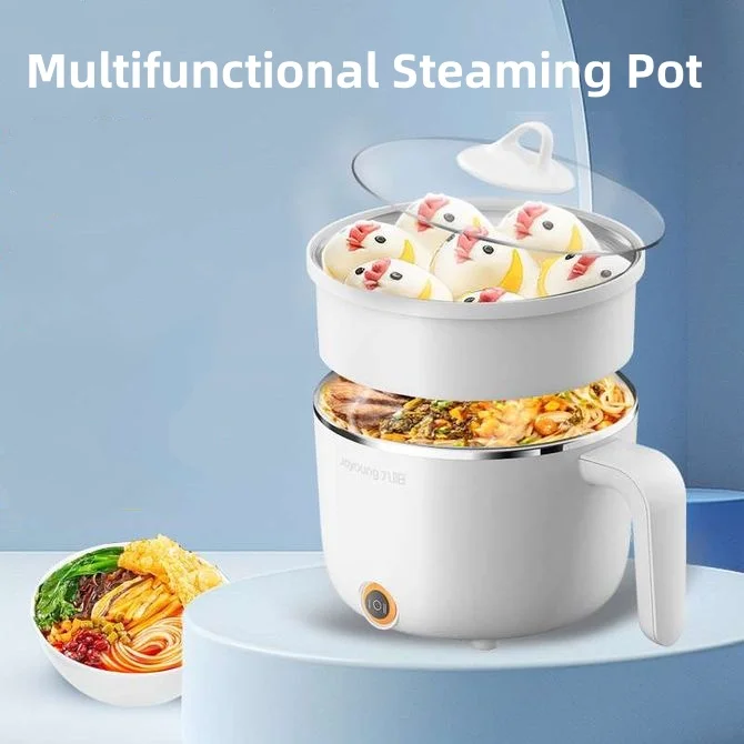 

1.5L Portable Electric Rice Cooker Multifunctional Pan Non-stick Cookware for Kitchen and Home Appliance 220V EU Plug