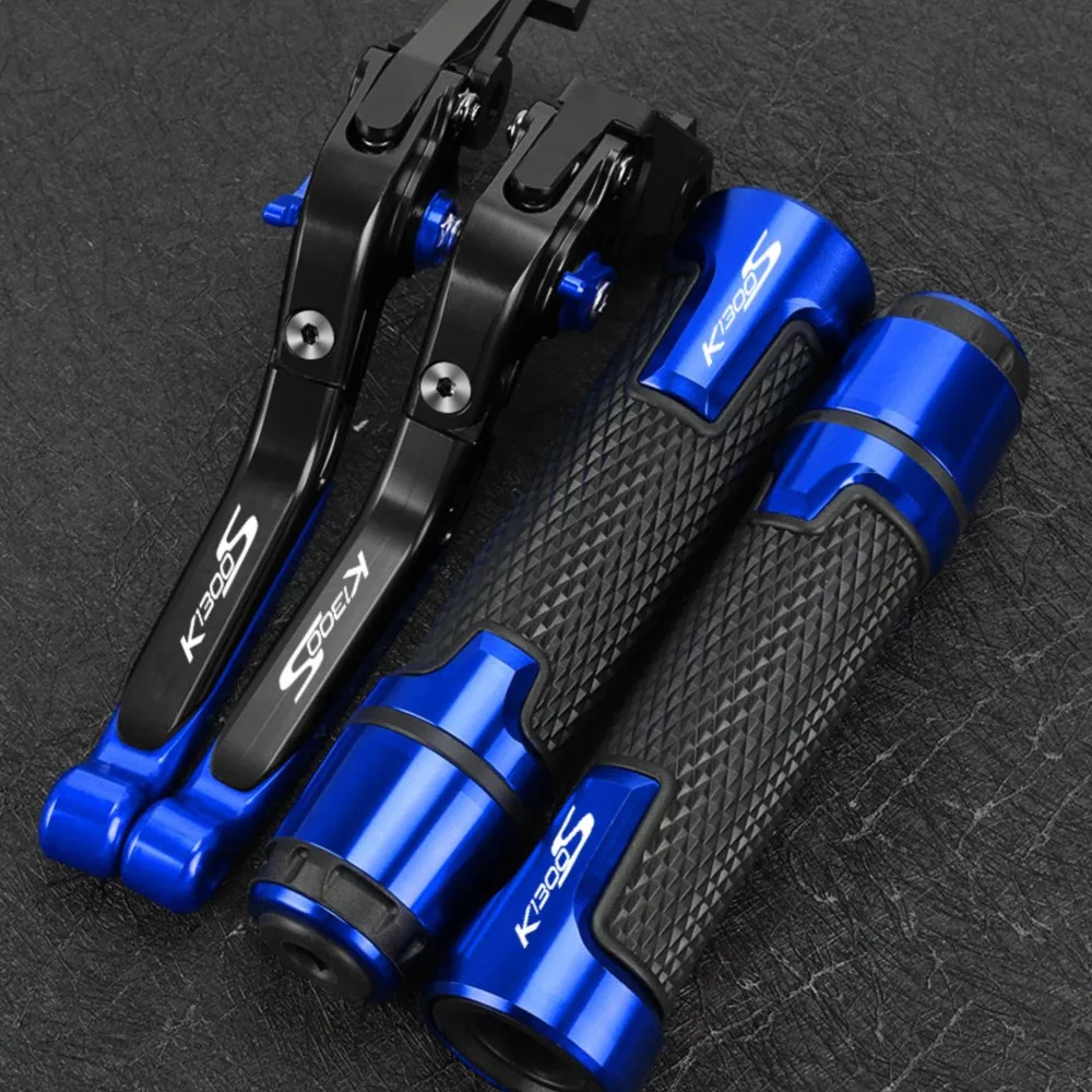 

Motorcycle Accessories FOR BMW K1300S 2009 2010 2011 2012 2013 2014 2015 Brake Clutch Levers Handlebar Grip Handles bar Grips