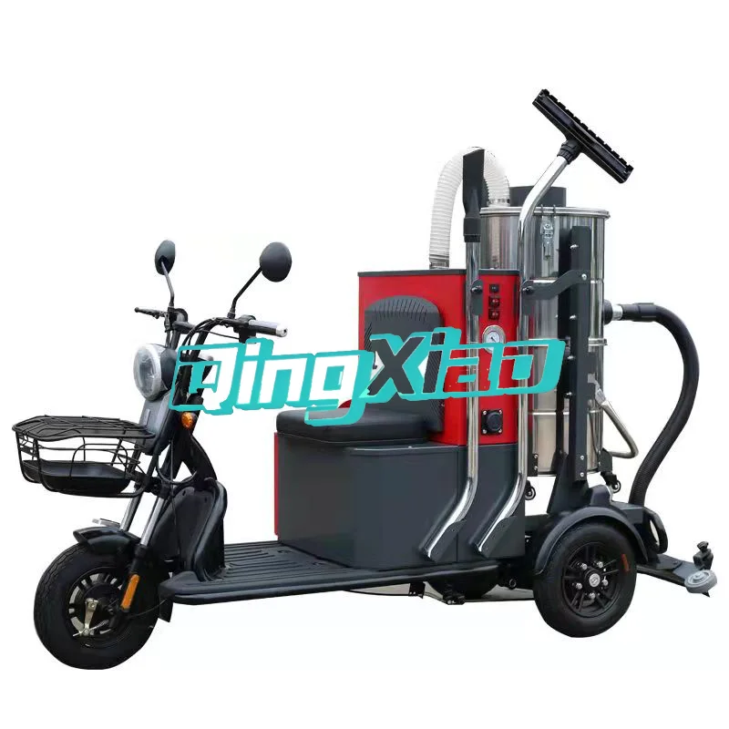 Ride On Floor Scrubber Cleaner Automatic Sweeper Industrial Commercial Floor Cleaning  Equipment For Warehouse Factory Mall Shop view 2