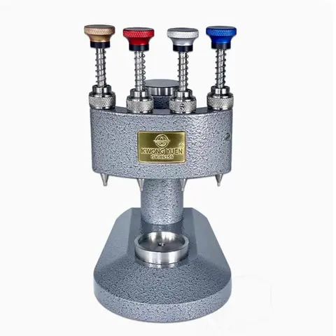 Upgrade KWONG YUEN Watch Repair Tool High-Precision Four-needle Machine Movement Hour Minute Second Hand Needle Presser