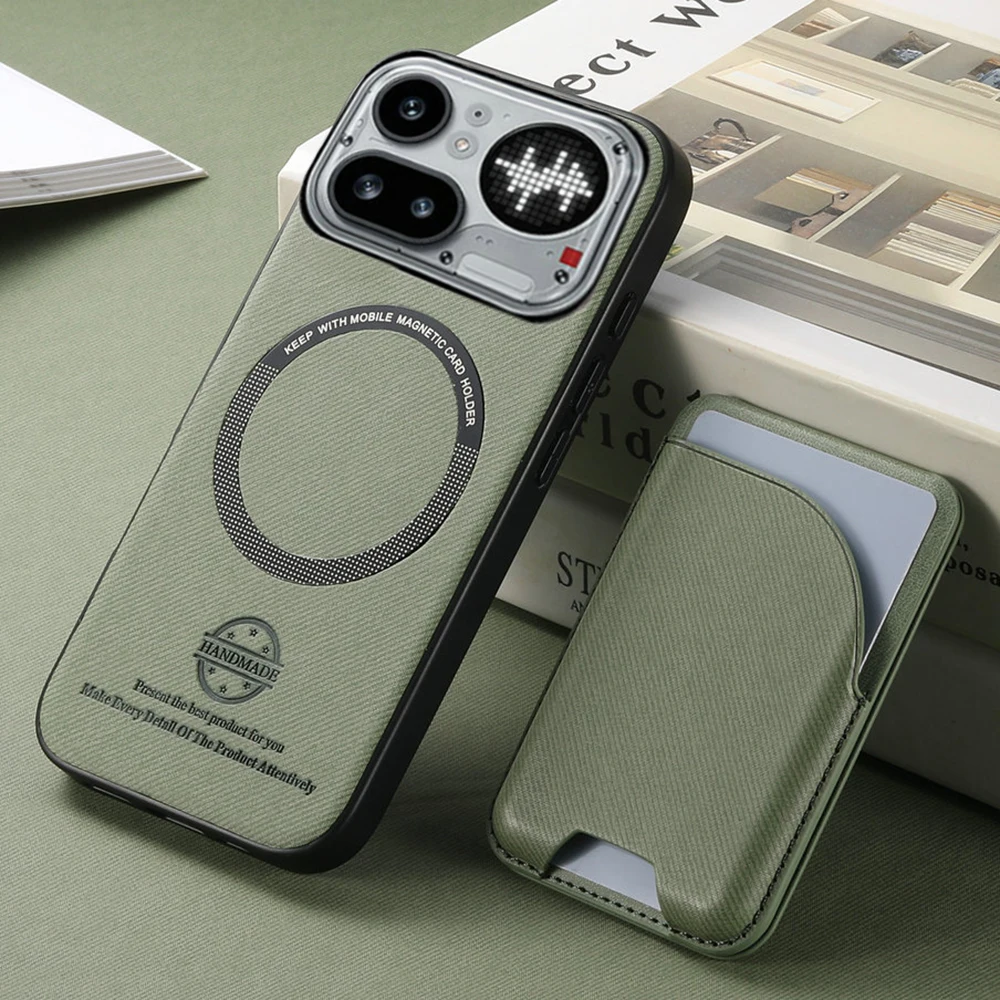 Luxury Case For Nothing Phone 4A Pro 5G Detachable Leather C