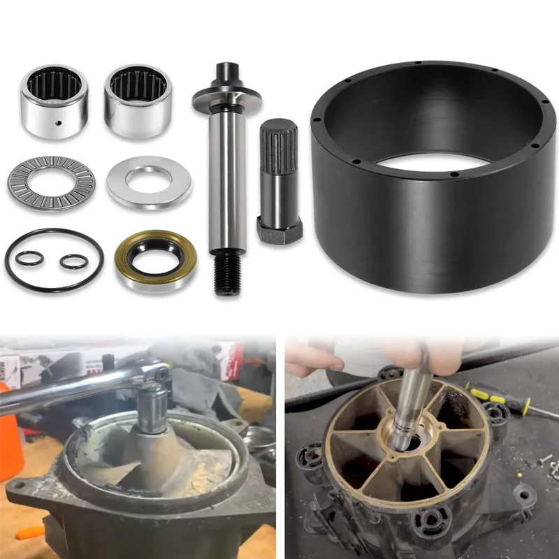 

Marine Jet Pump Rebuild Kit & Impeller Removal Installation Tool For 1994-2002 SeaDoo RFI GS GSI GSX GTI GTX HX SP SPI SPX XP