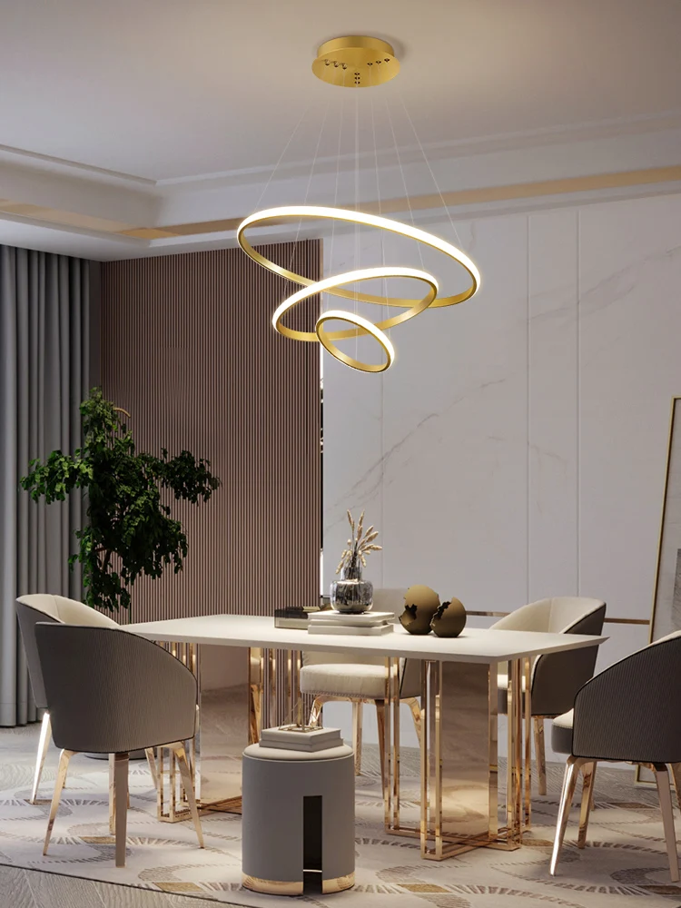 Modern Led Pendant Lighting For Dining Lamps Luxury Design And Hanging Lights For Ceiling Living Room Lustre Chandelier Fixture