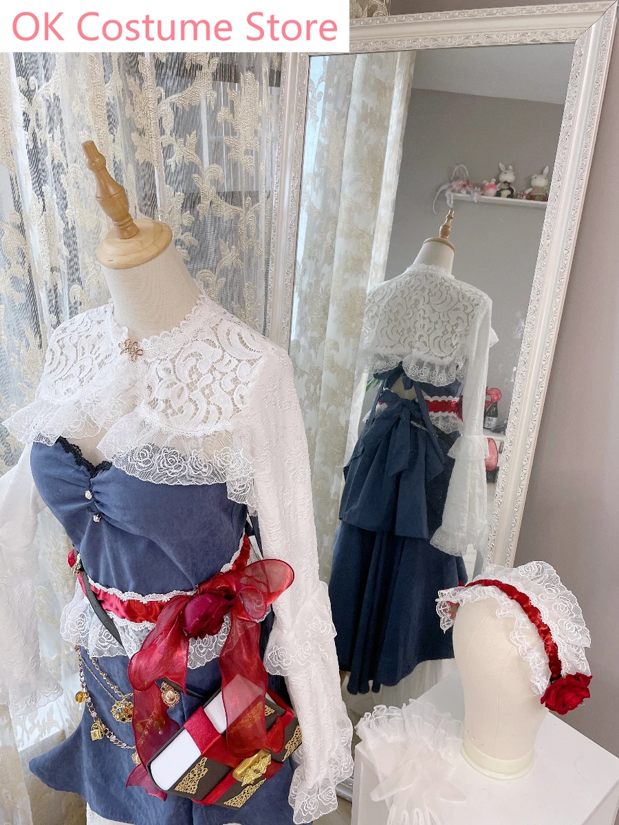 Touhou Project Alice Mermaid Dress Cosplay Costume Cos Game Anime Party Uniform Hallowen Play Role Clothes Clothing