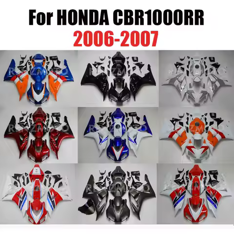 CBR1000RR 2007 Fairing Kits for Honda Cbr1000 RR 06 07 Abs Fairing CBR1000RR 2006 - 2007 Full Body Kits Black