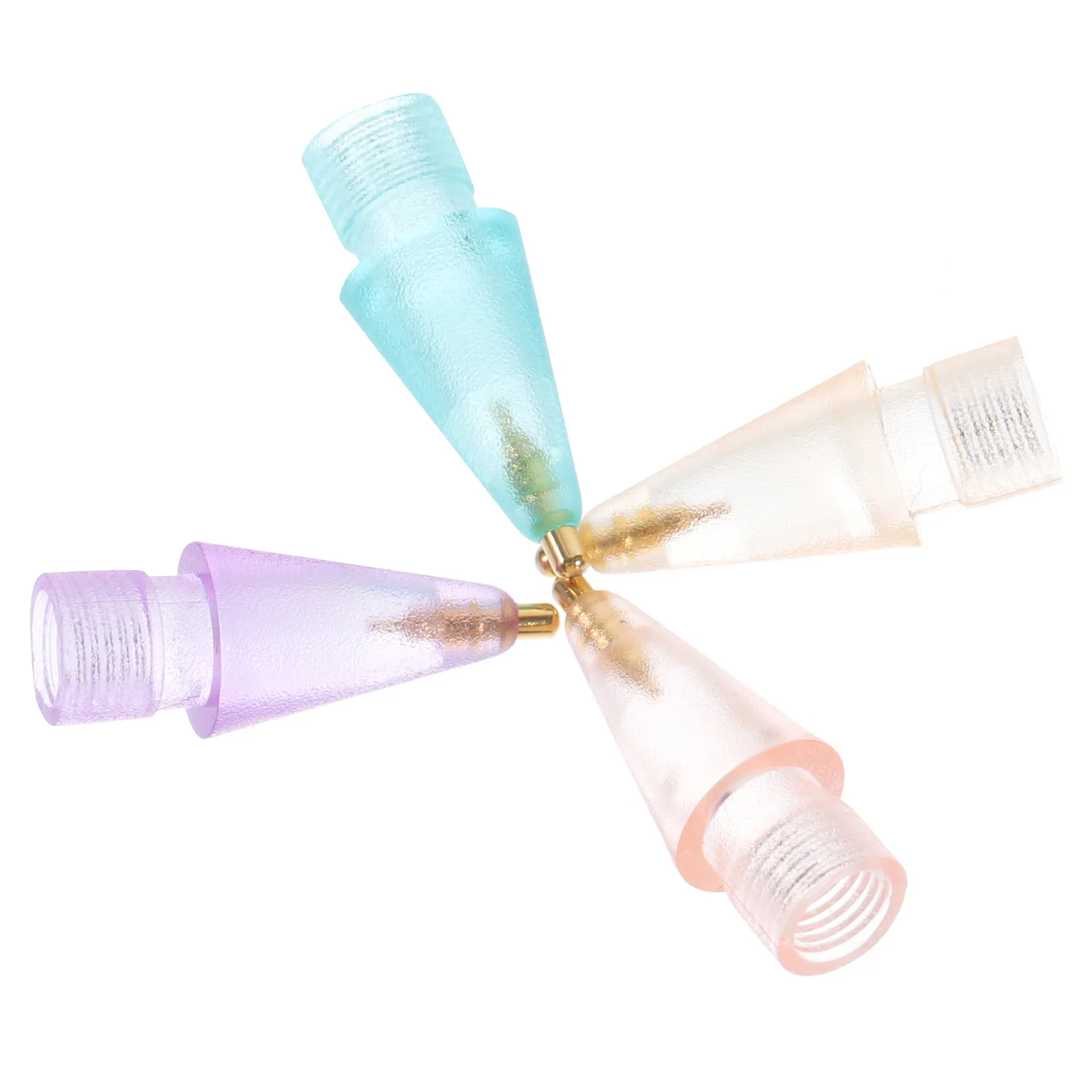 

4Pcs Stylus Tip Replacement Secure Fit Long-Lasting Plastic Nib for Accurate Drawing Writing Comfortable Use Stylus Accessory