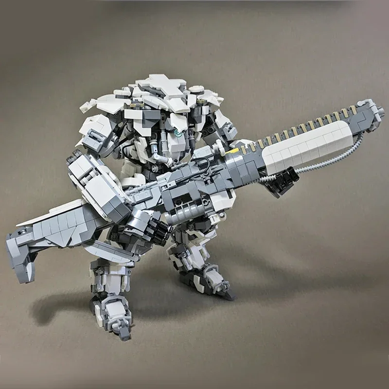 Moc Building Bricks Military Model Hammer Guardian Mecha Technology Modular Blocks Gifts Toys For Children DIY Sets Assembly