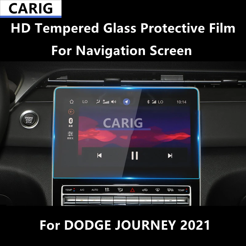 

For DODGE JOURNEY 2021 Navigation Screen HD Tempered Glass Protective Film Anti-scratch Repair Accessories Refit