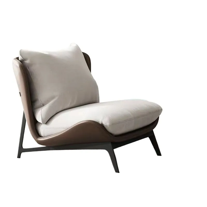 Simple single premium sofa Balcony chair Leisure chair Reclining Sitting and reclining bedroom Living room