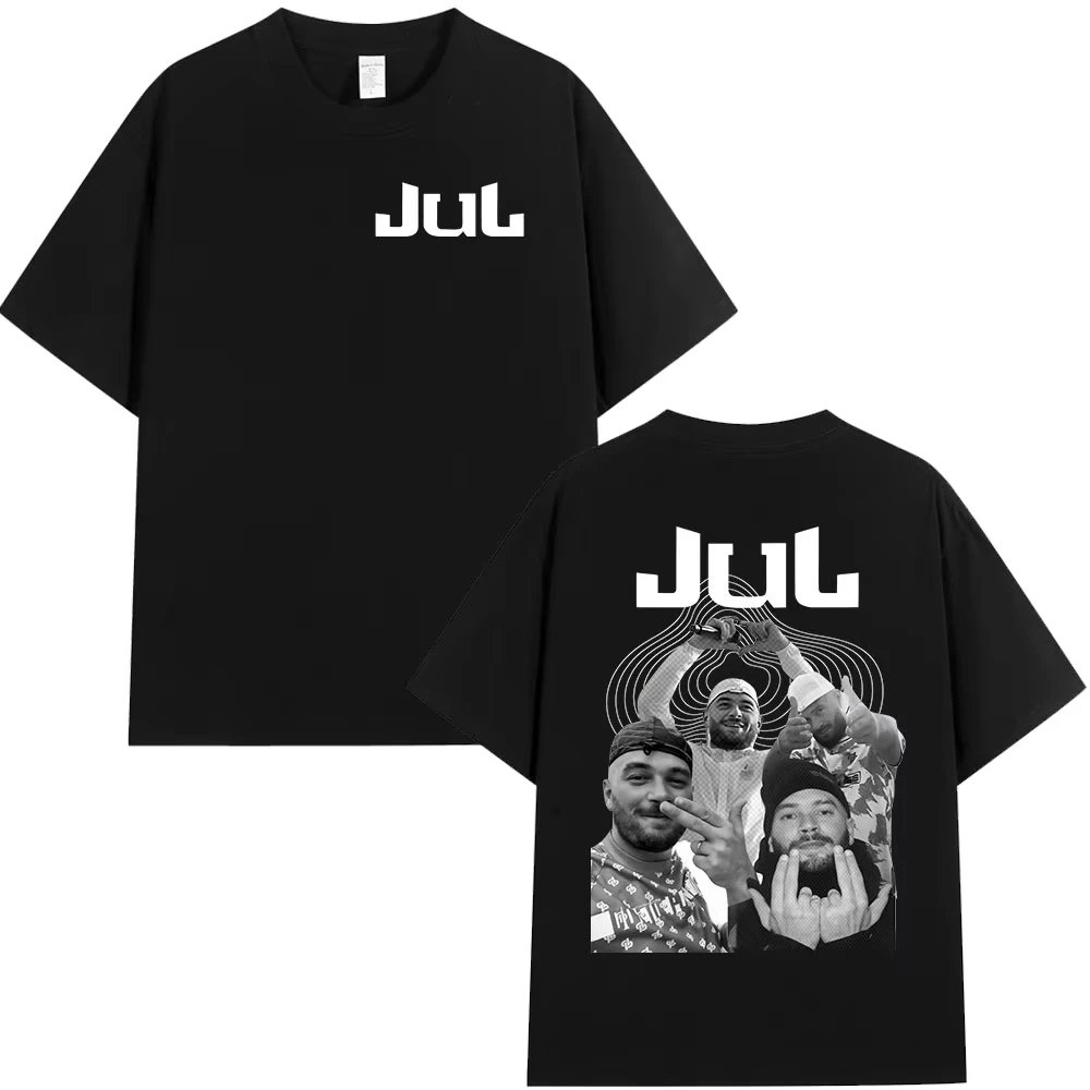 Rapper Jul Alubm Graphic T-shirt Men Women Clothing Fashion Hip Hop T-shirts Casual Male Cotton Y2K Short Sleeves Tee Streetwear