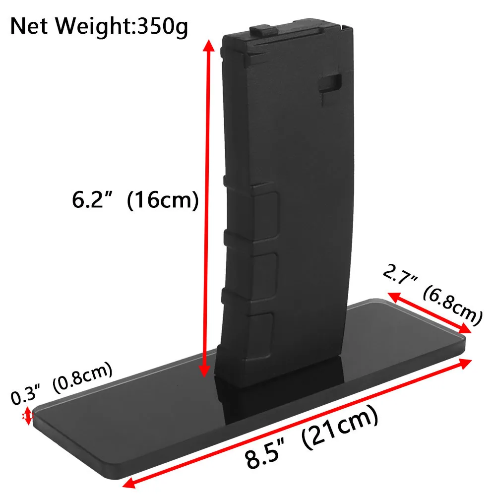 Tactifans AR Display Stand for M4 And AR15 (GBB),Gun Stand for Display AR 15 Style Rifle Display Stand For Airsoft Accessories