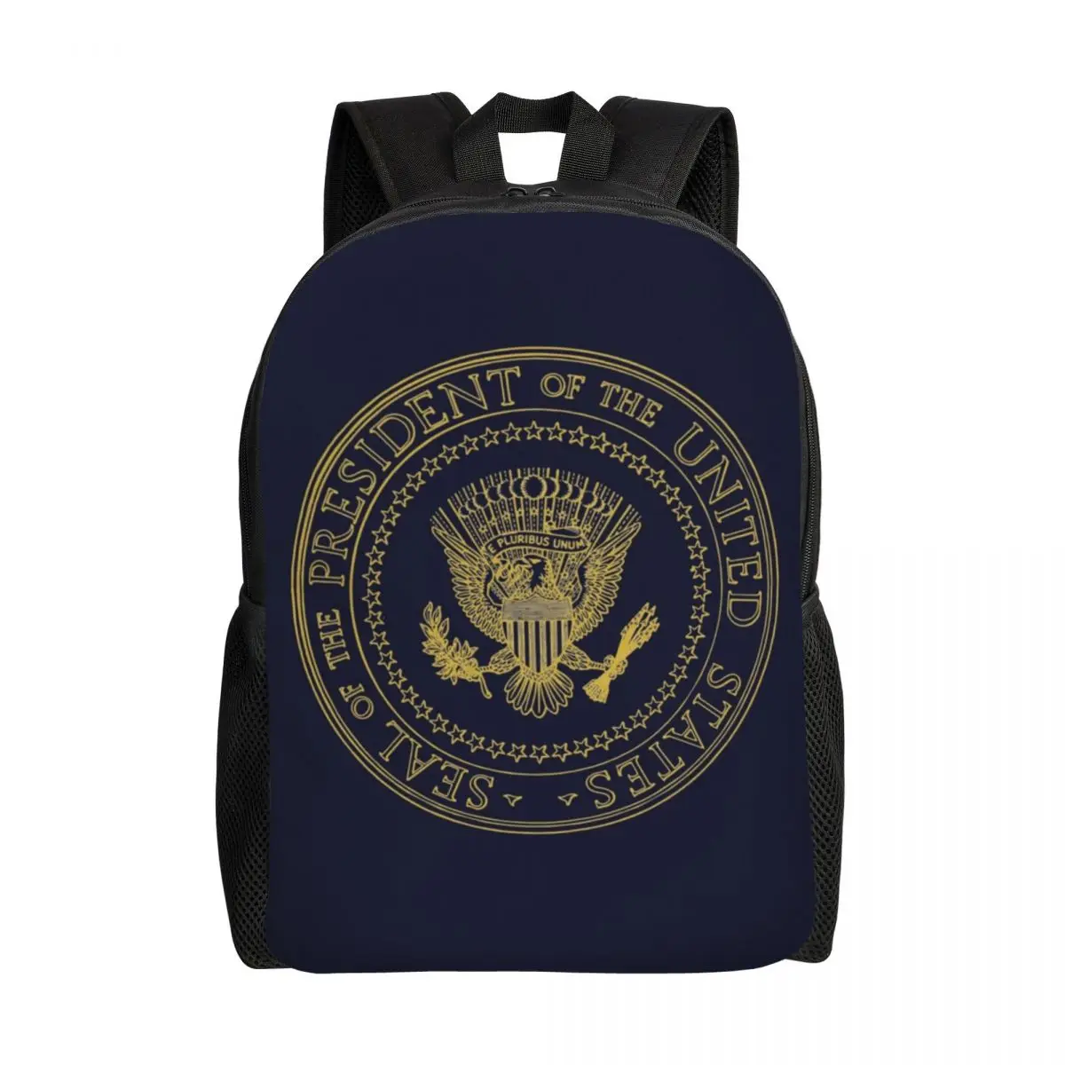 

Seal Of The President Of The United States Presidential Seal Flag BackpacksBookbag for College School USA Vote Election Bags