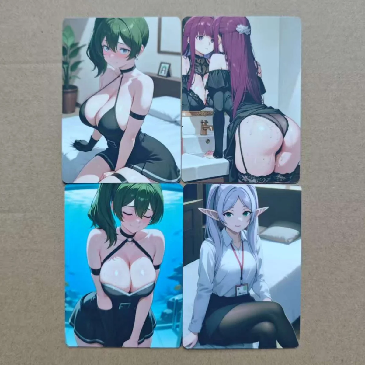 8 قطع/مجموعة بطاقة فريرين المثيرة: ما وراء نهاية الرحلة فريرين فرن أوبيل ​ ​ بطاقة مجموعة فلامي الجميلة للفتيات 18+ مزدوجة الجانب