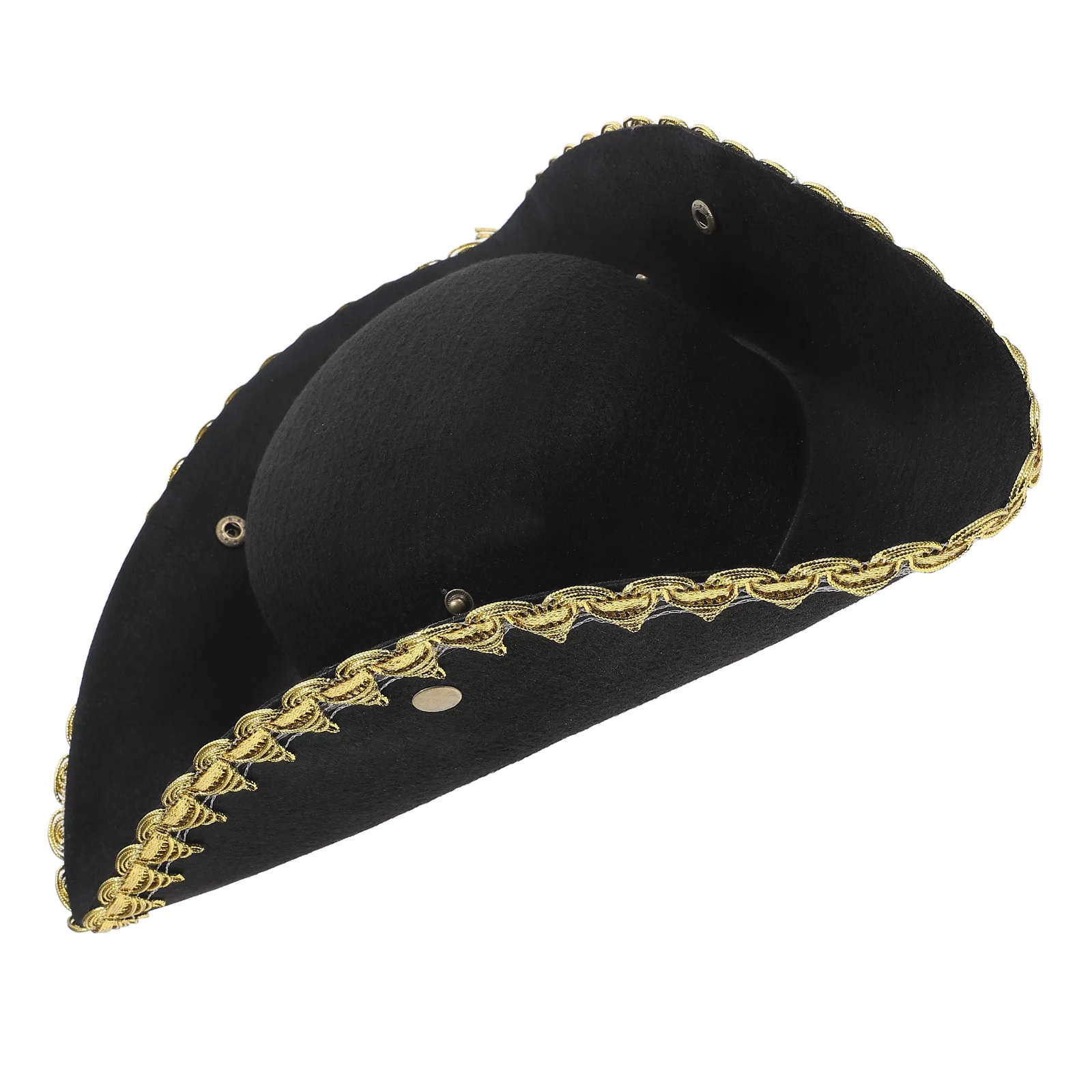 海賊帽子ハロウィンパーティーコスプレ衣装カーニバル小道具アクセサリー軽量人工キャップ大人子供用